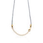 Gold Plated Cord Charm Necklace, thumbnail 7 of 8