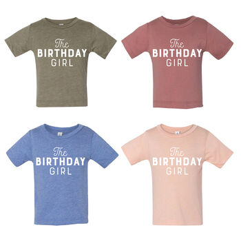 Birthday Girl Kids T Shirt, 2 of 8