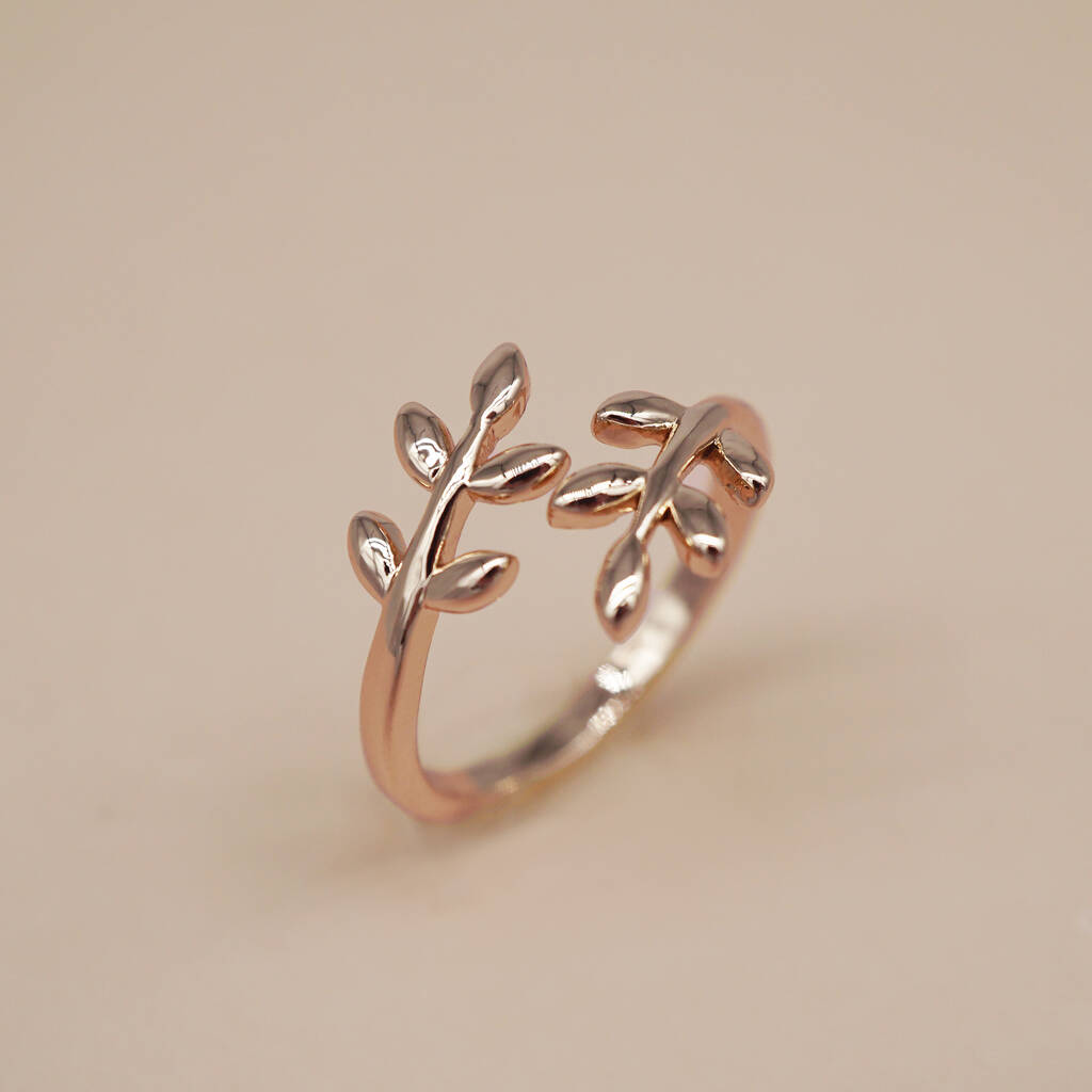 Leaf Stackable Rings Dainty Stackable Rings Streetwear Rings Jewellery Rings Stackable Rings Leaf Open Ring Adjustable Leaf Rings Dainty Ring 