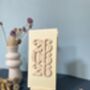Personalised Wedding Wooden Date Card, thumbnail 13 of 13
