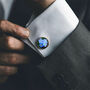 Forget Me Not Cufflinks, thumbnail 7 of 8