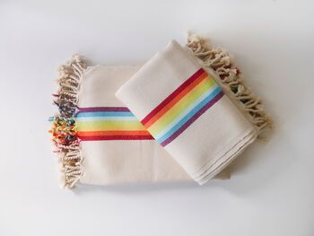 Personalised Sustainable Gift, Cotton Towel And Strap, 9 of 10