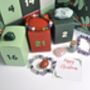 Luxury Crystal And Gemstone Bracelet Advent Calendar 24 Days, thumbnail 4 of 10