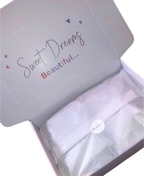 Personalised Organic Moses Basket Fitted Sheet, 10 of 10