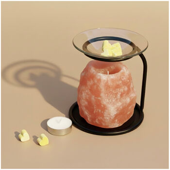 Himalayan Salt Crystal Oil Burner And Wax Melter, 2 of 8