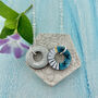 Personalised Enamel And Silver Pendant, thumbnail 1 of 2