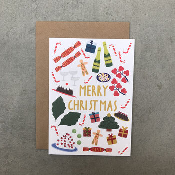 Merry Christmas Bits And Bobs Card, 6 of 6