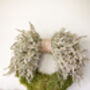 Statice And Moss Wreath, thumbnail 2 of 5