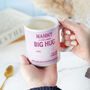 Personalised Sending A Hug From Distance Grandparent Mug, thumbnail 1 of 6