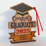 Personalised Wooden Graduation Gift, thumbnail 2 of 7