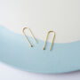 Large Arc Earrings In Gold, thumbnail 1 of 4