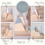 Woodland Nursery Shelf Decor Mountains And Mushrooms White, Cream, Beige, thumbnail 3 of 5