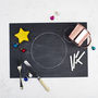 Chalkboard Christmas Dinner Placemat Sheets, thumbnail 8 of 8