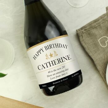 Personalised Classic Italian Prosecco Gift, 3 of 7