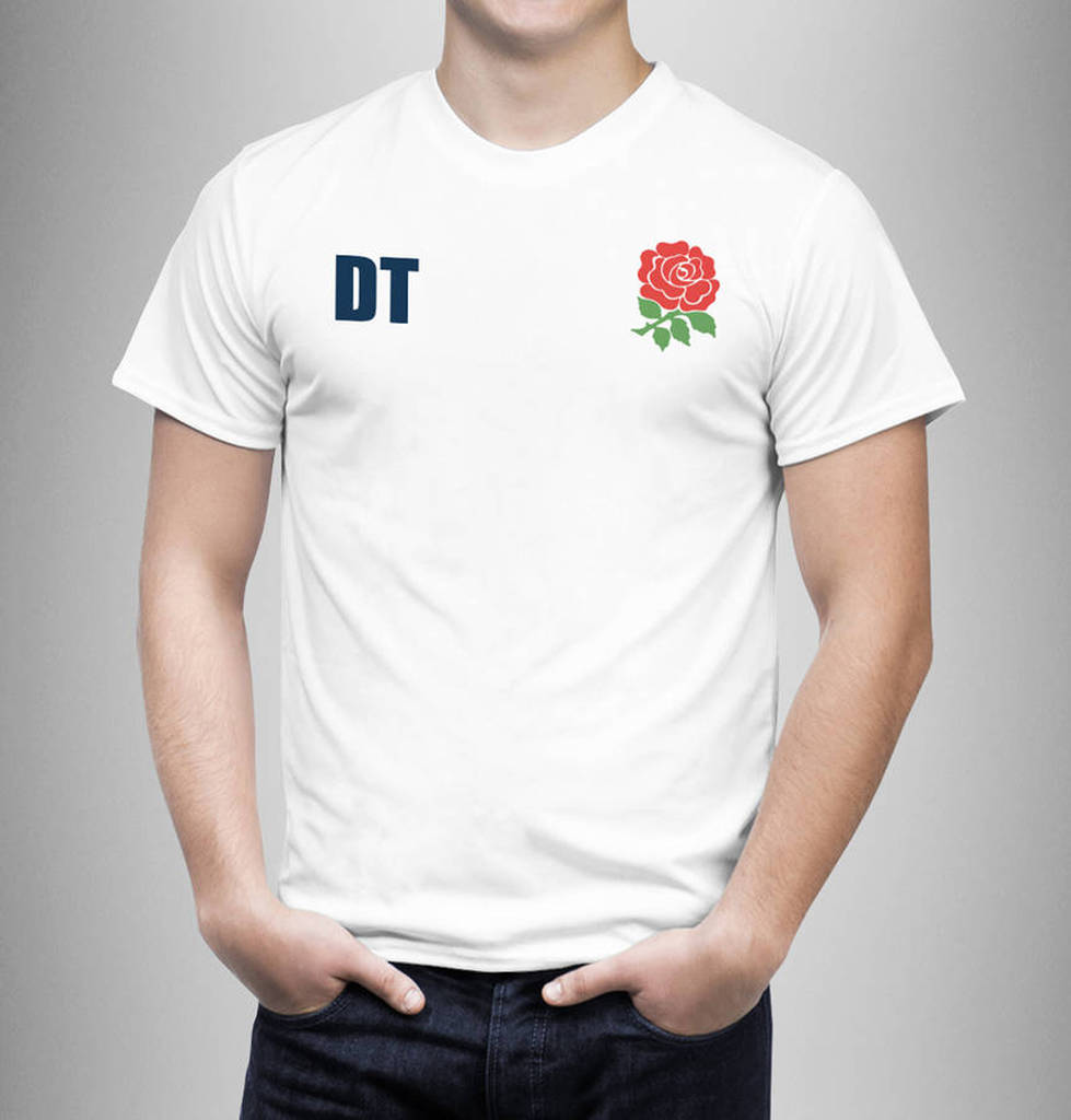 england white t shirt