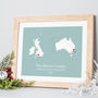 'Home And Abroad' Personalised Print, thumbnail 3 of 12