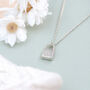 Personalised Mini Padlock Necklace, thumbnail 1 of 12