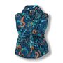 Lightweight Women's Dressing Gown Ocean Treasure, thumbnail 6 of 6