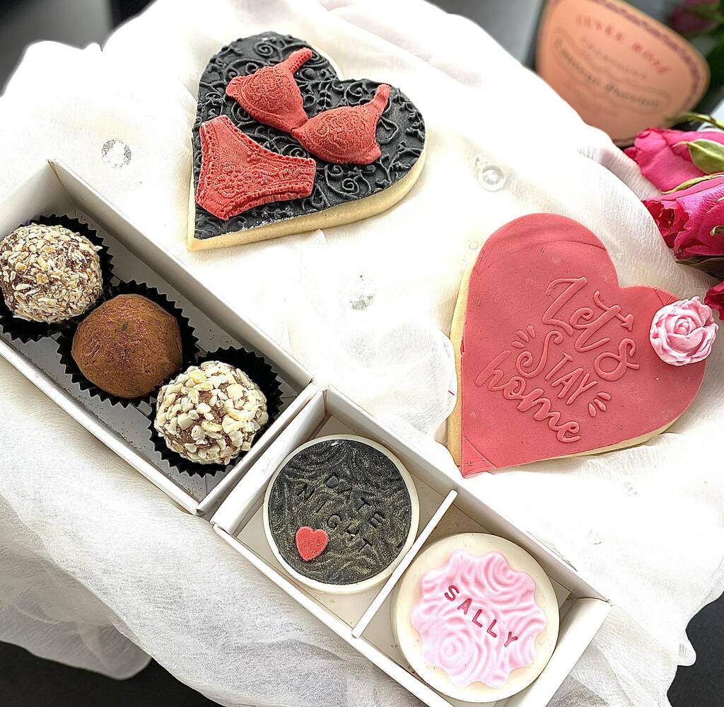 Sexy Date Night Sweet Treat Hamper By La Di Da Sweet Treats