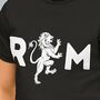 Monogrammed Unisex Lion T Shirt, thumbnail 2 of 2