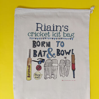 Personalised Cricket Kit Bag, 4 of 11