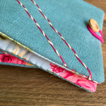 Teal Blue Needle/Pins Case, 4 of 4
