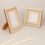 G Decor Cream And Brown Stylish Photo Frames, thumbnail 1 of 6