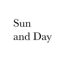 Sun and Day Lifestyle Brand Logo