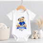 Personalised First World Cup Scotland Teddy Bear Outfit, thumbnail 2 of 9
