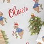 Personalised Rabbit Christmas Wrapping Paper Roll, thumbnail 4 of 7