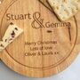 Personalised Couples Wedding Anniversary Cheeseboard, thumbnail 1 of 7