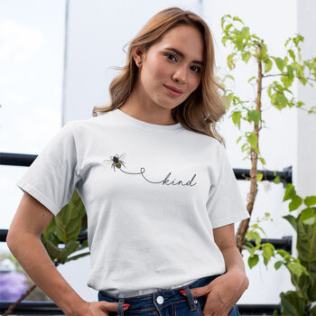 ‘Bee Kind’ T Shirt For Bee Lovers, 2 of 5