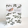 'Christmas Birds' Pack Of Six Cards, thumbnail 2 of 2