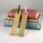 19th Anniversary Bronze Bookmark With Tassel, thumbnail 1 of 9