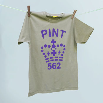 Single Pint Top Tshirt In A Range Of 11 Colours, 6 of 11