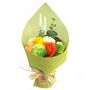 Standing Soap Flower Bouquet Green Yellow Gift, thumbnail 1 of 3