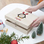 Personalised Festive Penguin Christmas Eve Box, thumbnail 8 of 12