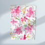 Cotton Lilies Tea Towel, thumbnail 1 of 7