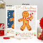 Gingerbread Man Grandchildren Christmas Card, thumbnail 3 of 4