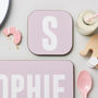 Girl's Personalised Sister Placemat And Coaster Set, thumbnail 2 of 8