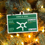 Personalised Road Sign Christmas Tree Decoration, thumbnail 2 of 5