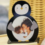Personalised Children's Penguin Photo Frame Baby Gift, thumbnail 3 of 3