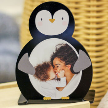 Personalised Children's Penguin Photo Frame Baby Gift, 3 of 3
