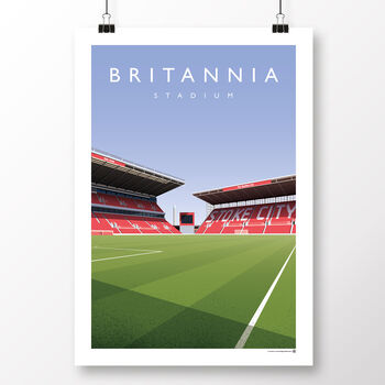 Stoke City Britannia Stadium Poster, 2 of 7