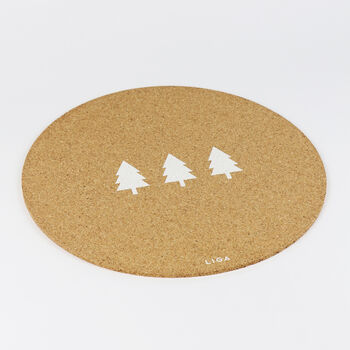 Cork Max Placemats Set Of Two | Three Trees, 4 of 4