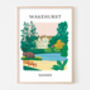 Wakehurst West Sussex Art Print, thumbnail 1 of 2