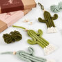 Macrame Cactus Trio Craft Kit, thumbnail 6 of 10