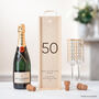 Personalised Birthday Bottle Box Modern Font, thumbnail 1 of 7