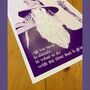 Lord Of The Rings Gandalf Portrait And Quote Print, thumbnail 5 of 10