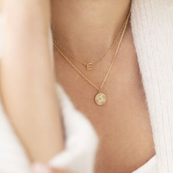 Personalised Little Letter Single Initial Necklace, 4 of 9